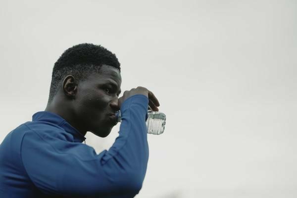 Eerste trainingsdag Moctar Diop