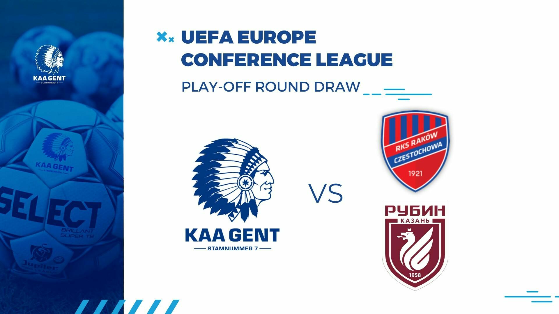 Raków Czestochowa of FC Rubin Kazan mogelijke tegenstander in play-off ronde Conference League
