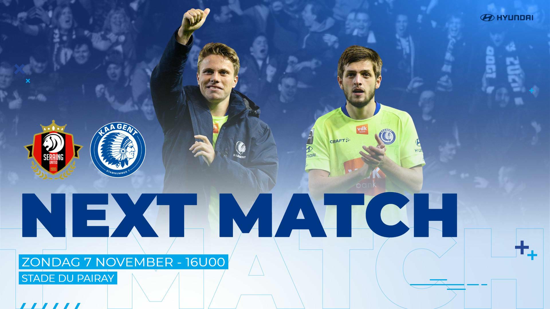 RFC Seraing - KAA Gent | Pre-match Facts