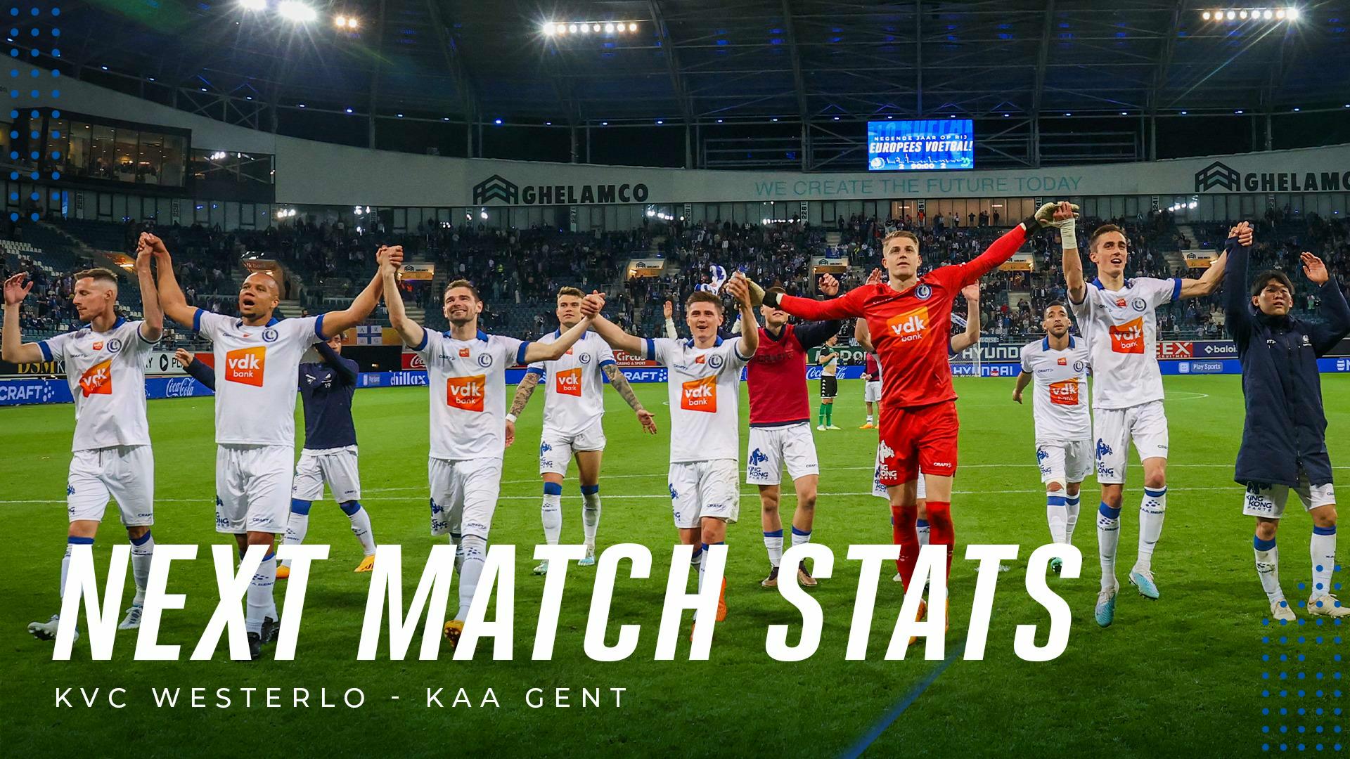 š Next Match Stats KVC Westerlo - KAA Gent