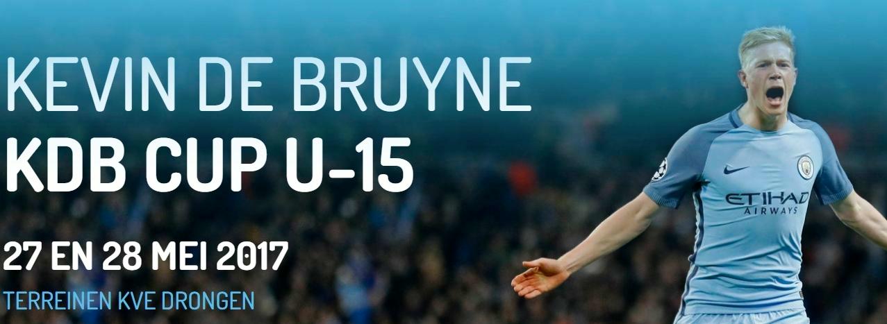 U15 nemen ook dit jaar deel aan de Kevin De Bruyne cup