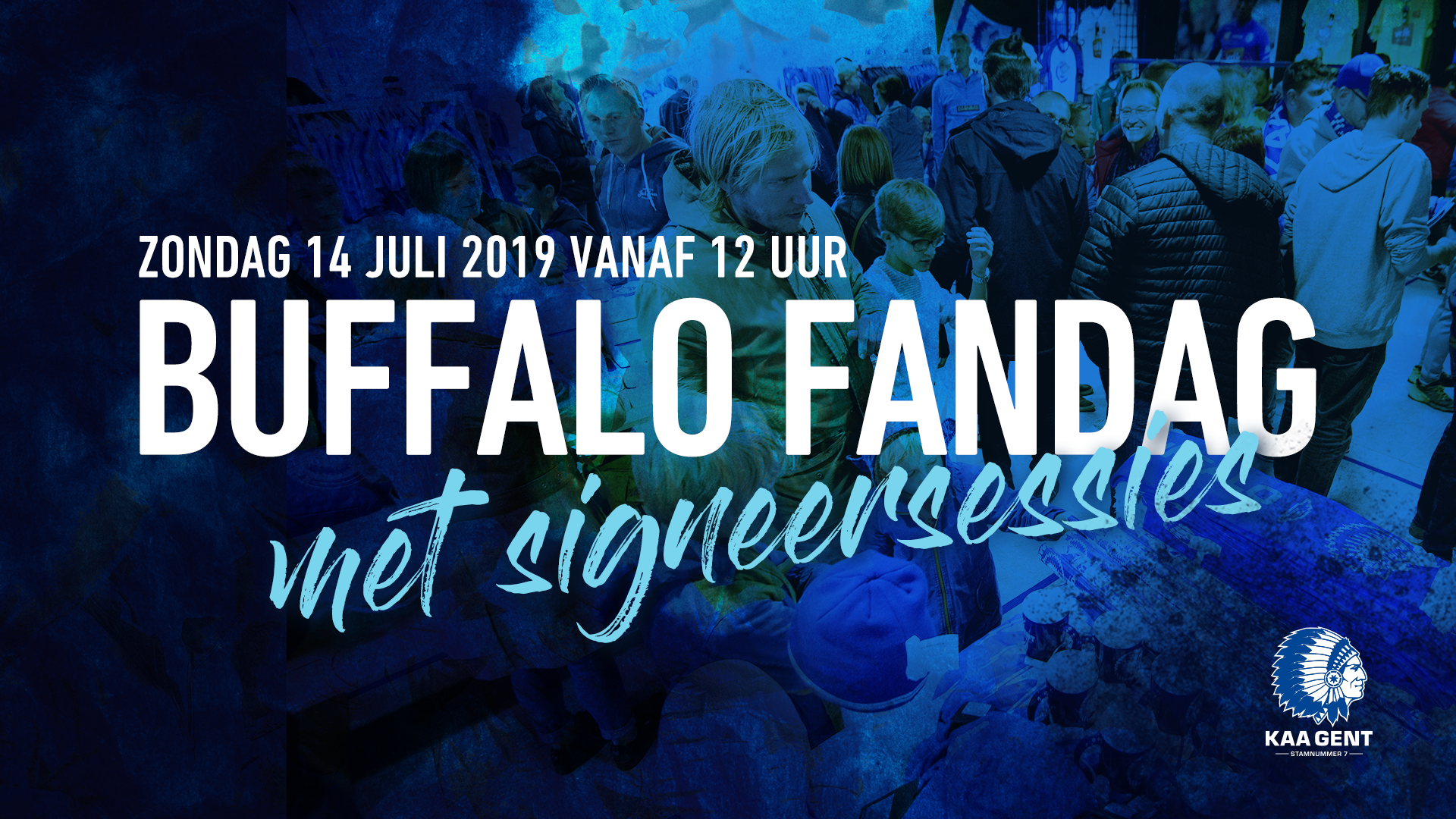 Fandag op zondag 14 juli