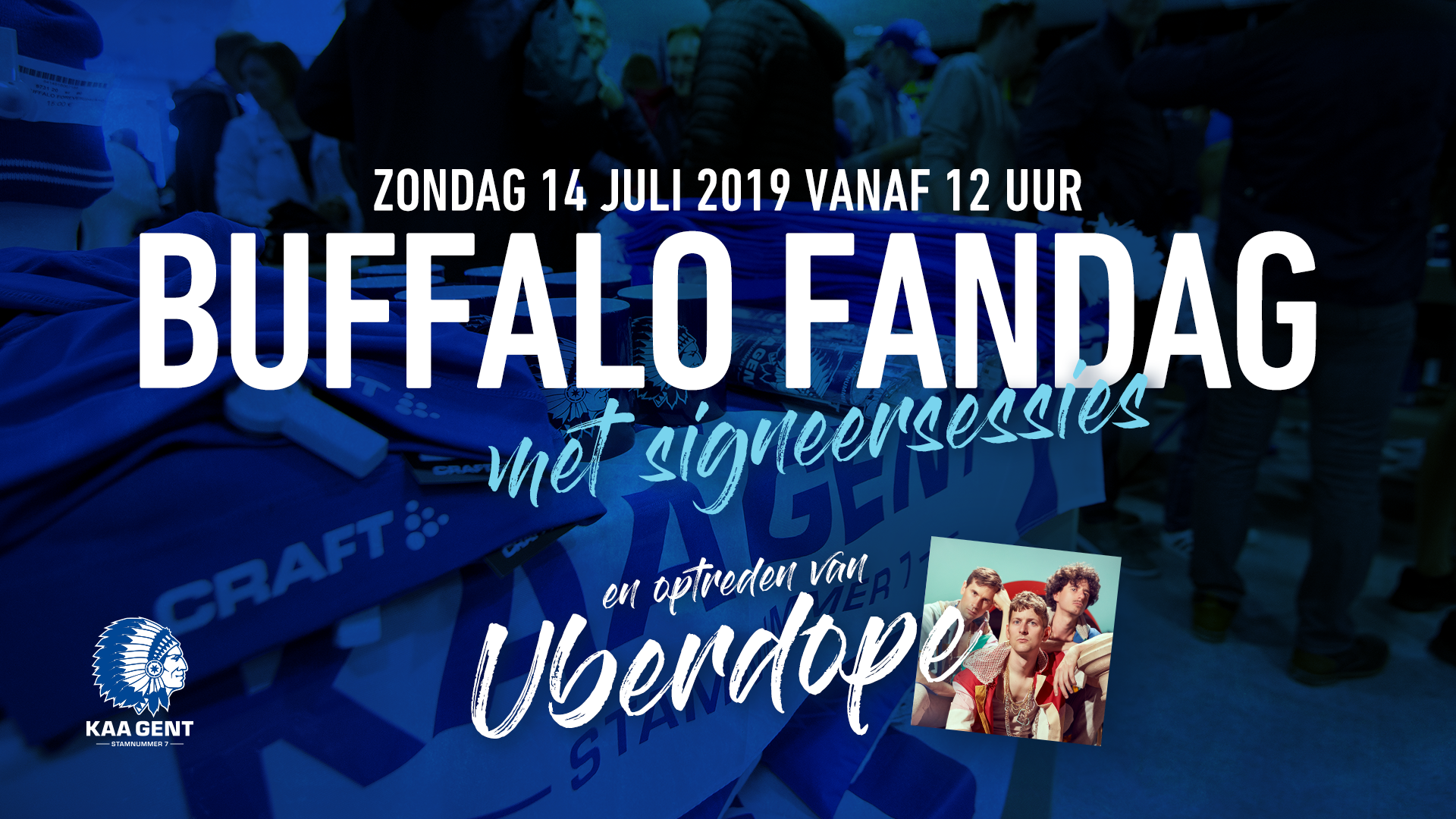 Programma KAA Gent fandag