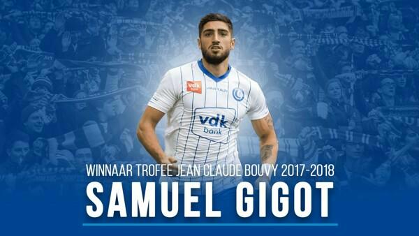 Samuel Gigot is Speler van het Jaar!