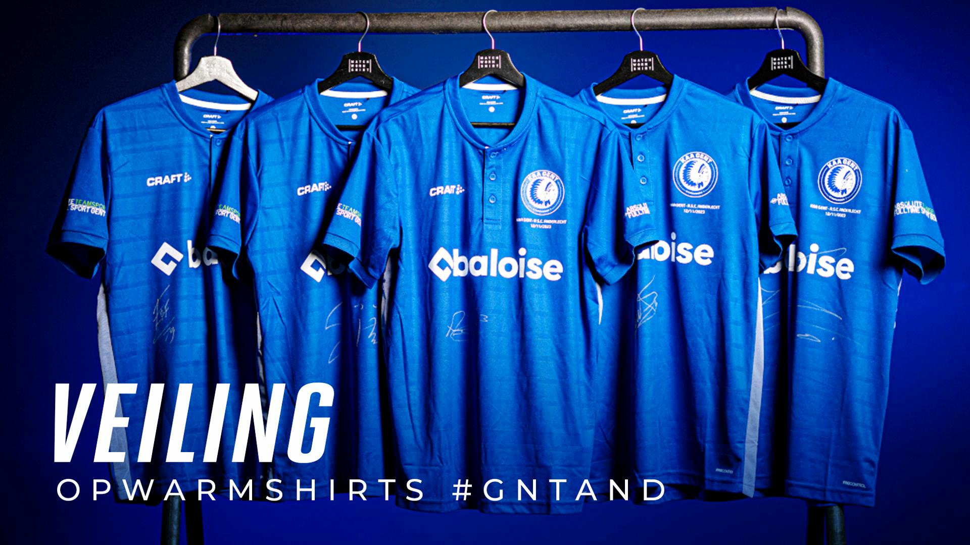 Veiling opwarmshirts