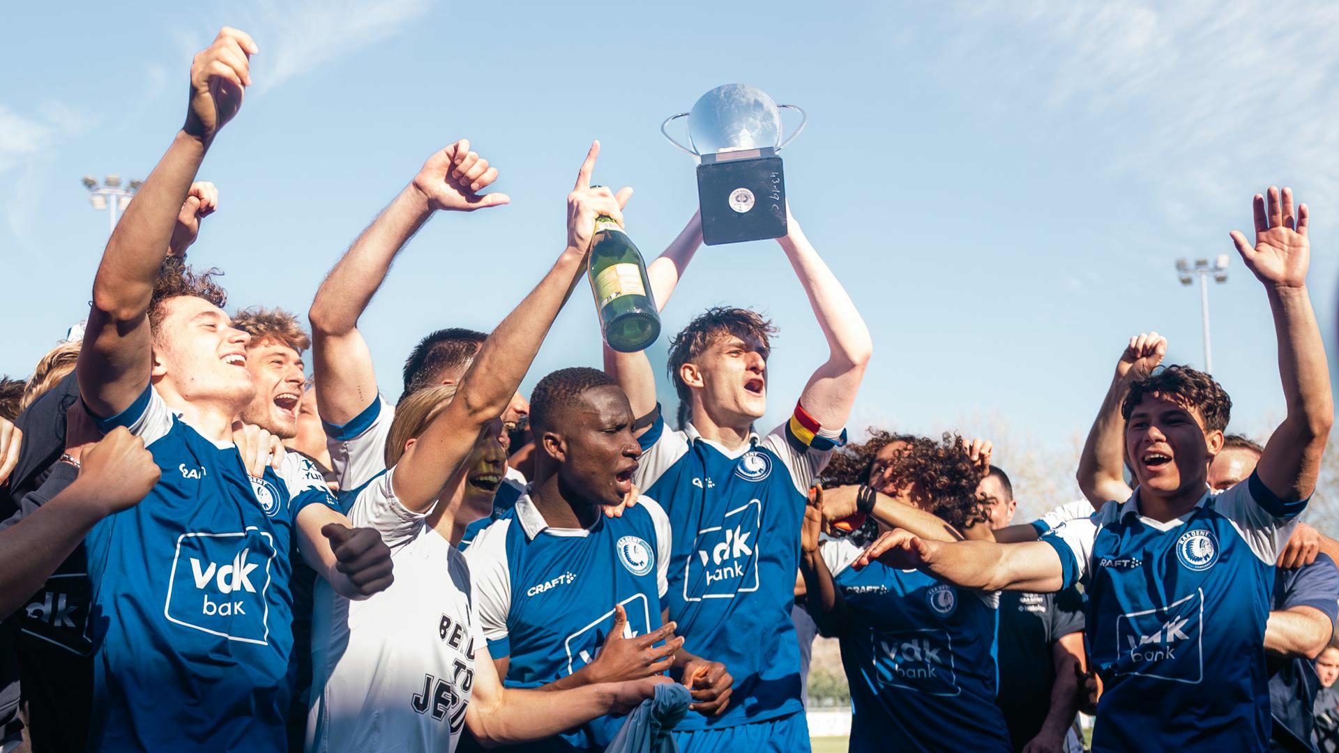 Jong KAA Gent pakt de titel!