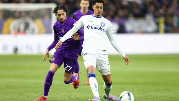 Gent onderuit in Anderlecht