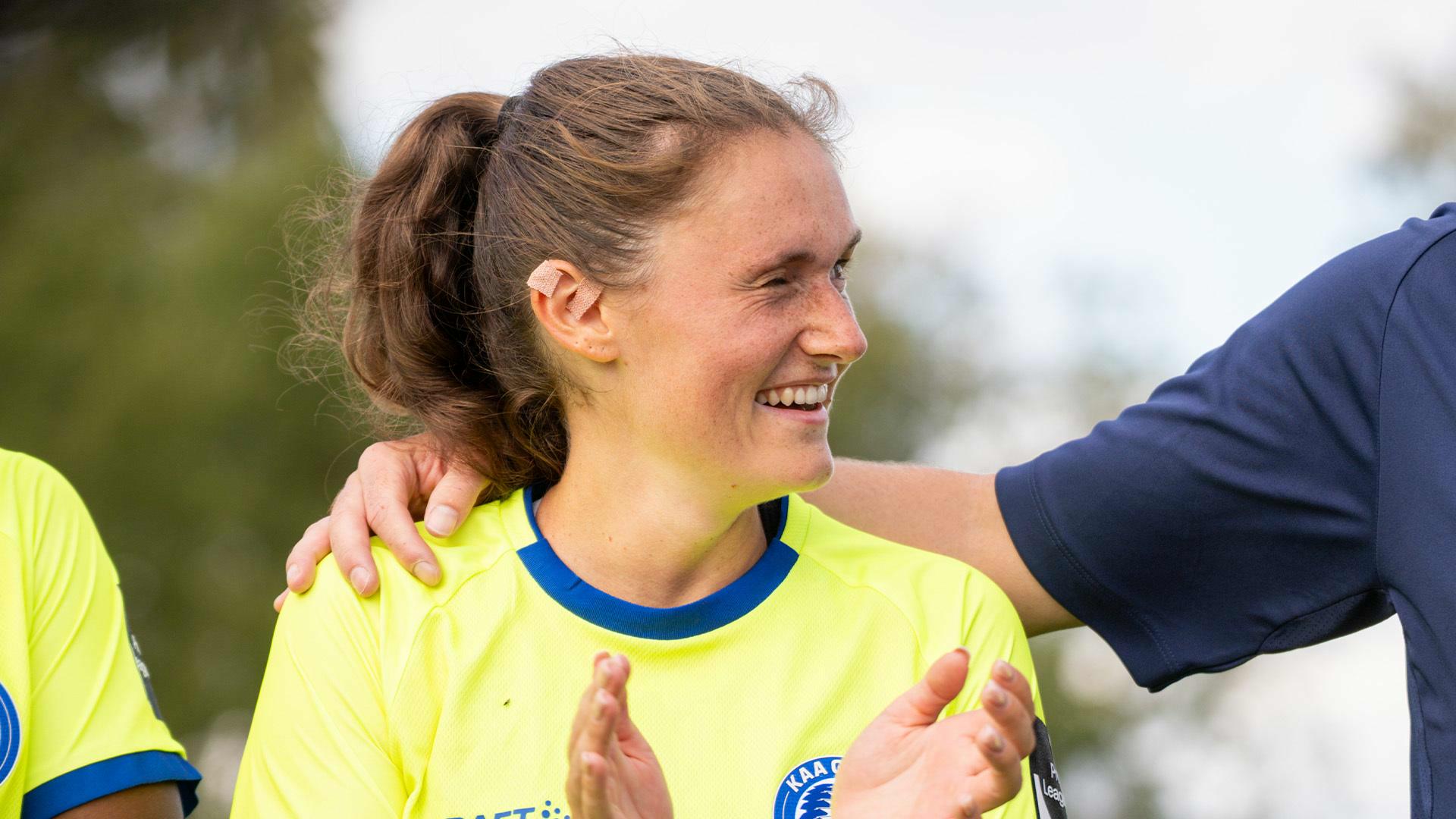 Ladies pakken eerste zege