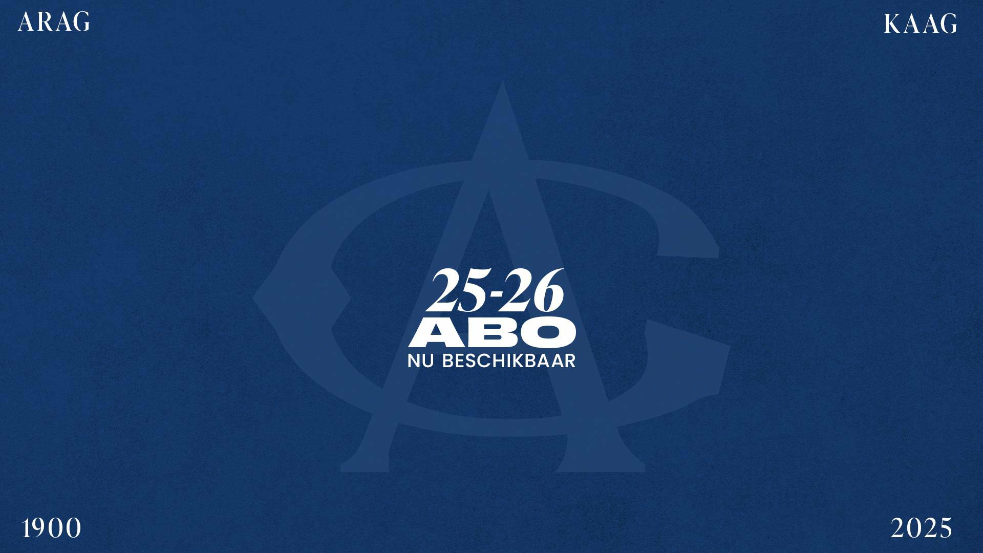 Word abonnee en vier 125 jaar KAA Gent