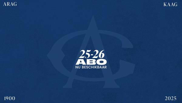 Word abonnee en vier 125 jaar KAA Gent