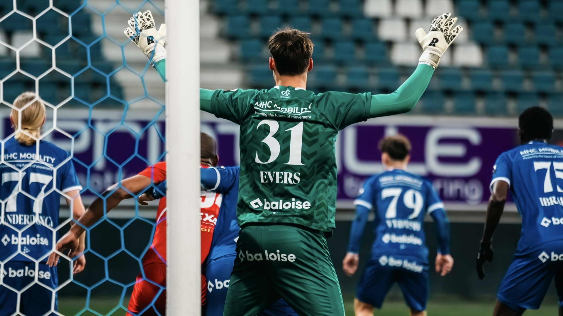 Verlies tegen Olympic Charleroi