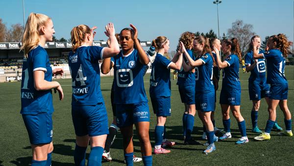 Ladies pakken zes op zes