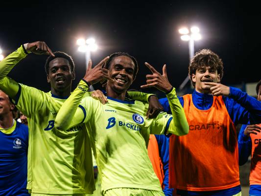 Gelijkspel tegen Jong Genk