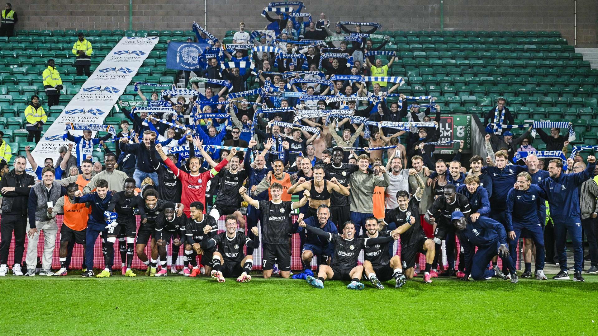 Gent stoot door naar League Phase