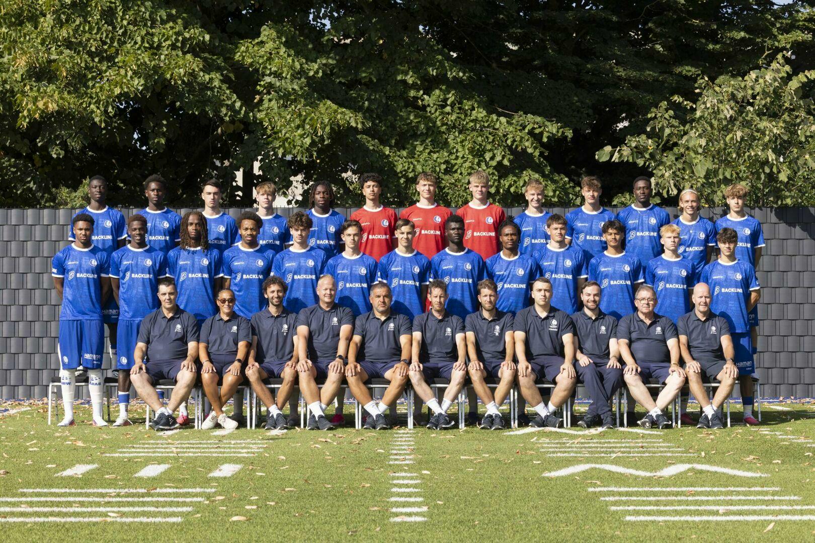 Groepsfoto KAA Gent Beloften